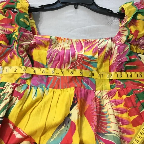 Farm Rio “Colorful Toucans” Midi Dress - Picture 4 of 9
